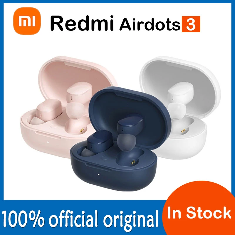 

Оригинальные наушники Xiaomi Redmi Airdot 3, TWS, настоящие беспроводные наушники-вкладыши ANC, Bluetooth-гарнитура, Беспроводная зарядка, наушники Redmi Buds 3