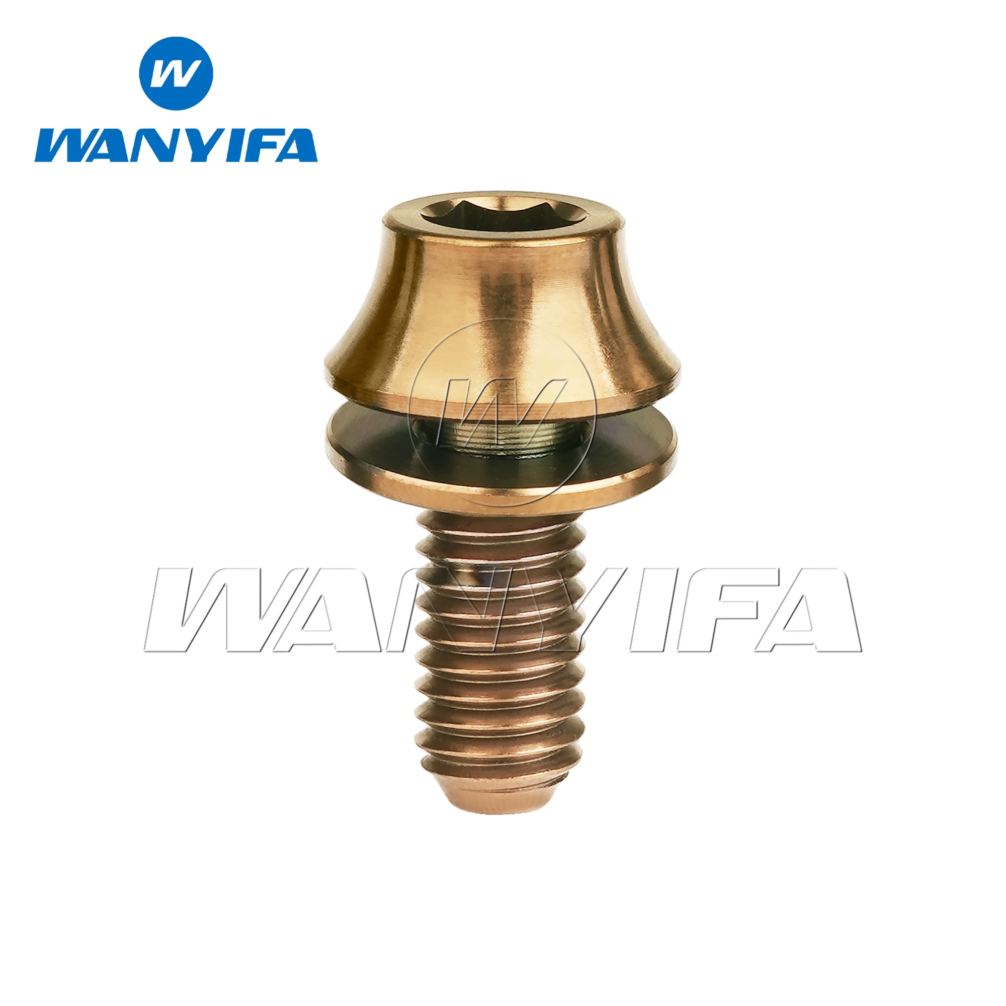 Титановые болты Wanyifa Ti M5x12 мм