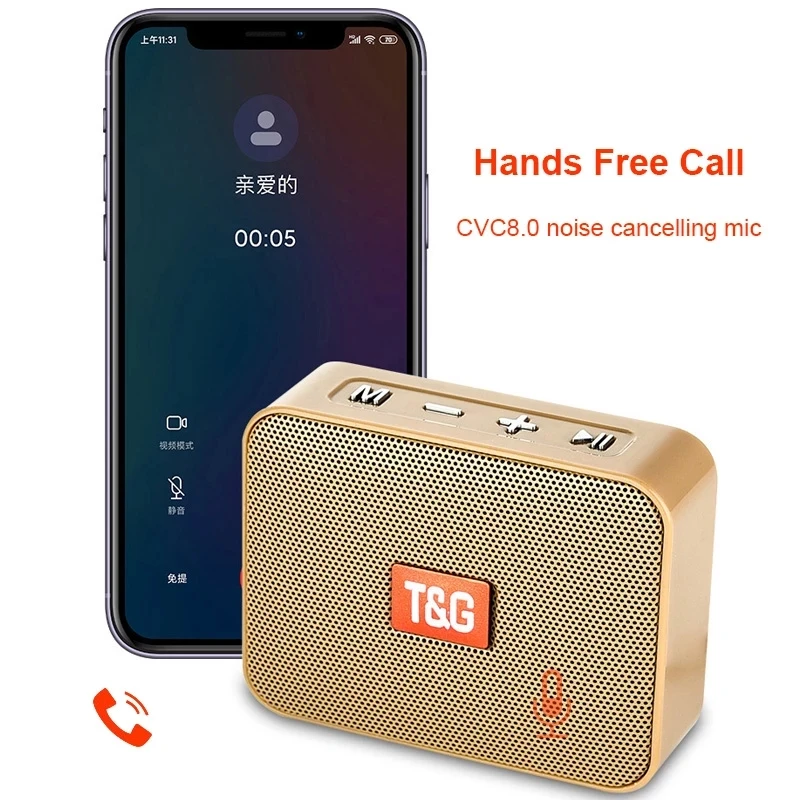 

TG166 Wireless Bluetooth Speaker Mini Creative Gift Box TWS Outdoor Portable Mini Speaker