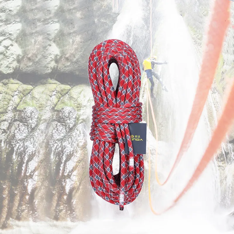 

Diameter 9mm-10.5mm Static Rope Outdoor Mountaineering Rope Safety Rope Fast Fall Rope Aerial Work Rescue Climbing Main Rope