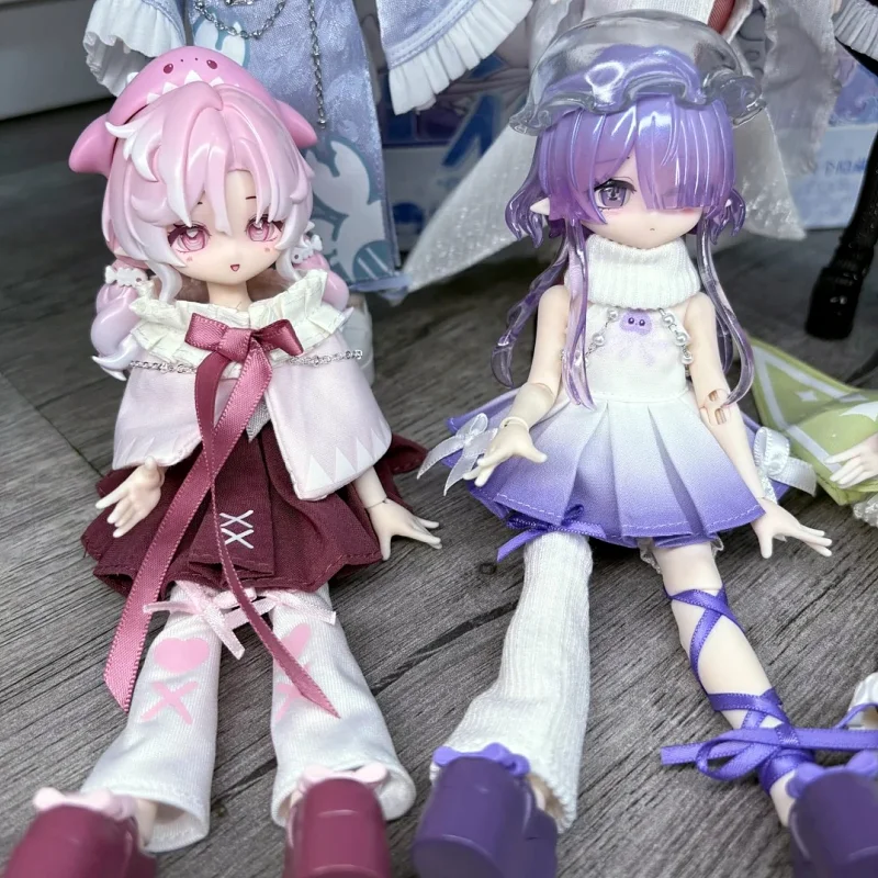 Фото Лидер продаж Come4free Minty 1/8 Bjd Mi Tian Ocean Gemstone Series слепая коробка шарнирная фигурка шарнирная кукла игрушка подарок для девочки №2