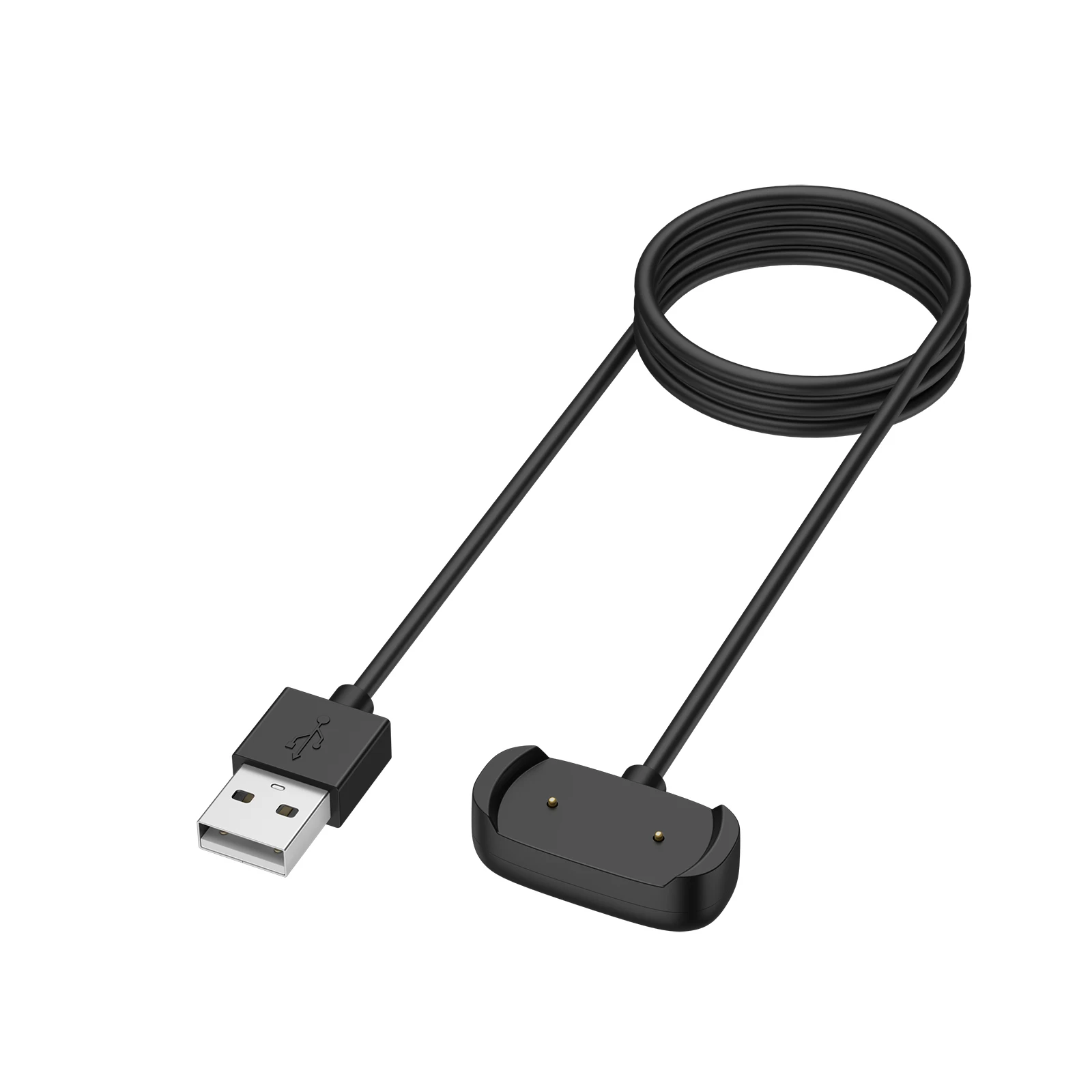 Фото USB-зарядное устройство для Amazfit GTR 2/GTR 2e/Pop Pro/Bip U Pro, зарядный кабель для Amazfit GTS 2e/GTS 2 mini/T-rex Pro/Bip 3 Pro, зарядное устройство №1