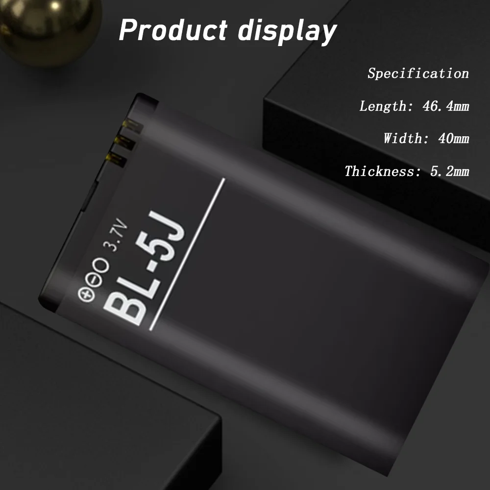 Аккумулятор для телефона Nokia 1320 5230 5233 5235 5800 XpressMusic N900 C3 Lumia 3020 520 525 530 5228 - купить по