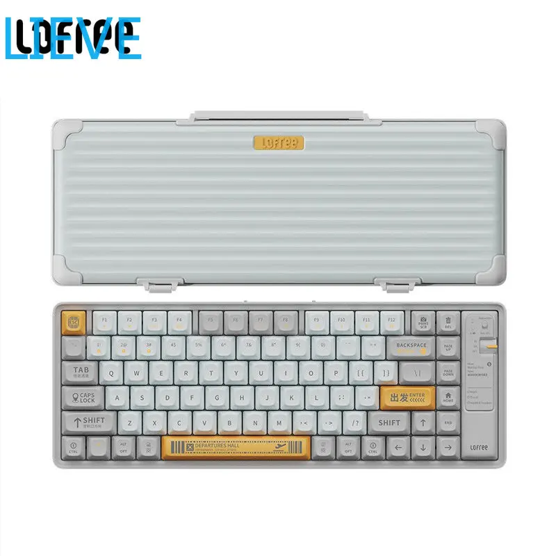 

Sanreya Original Lofree Wanderfree Mechanical Dot Bluetooth Keyboard For Ipad, Mobile Phone,Laptop Computer Friend Birthday Gift