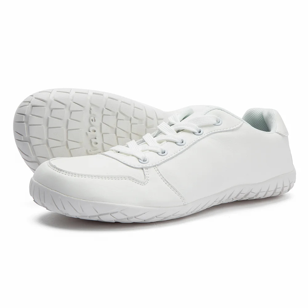 ZZFABER кожаные босиком мягкие минималистичные кроссовки для женщин и мужчин