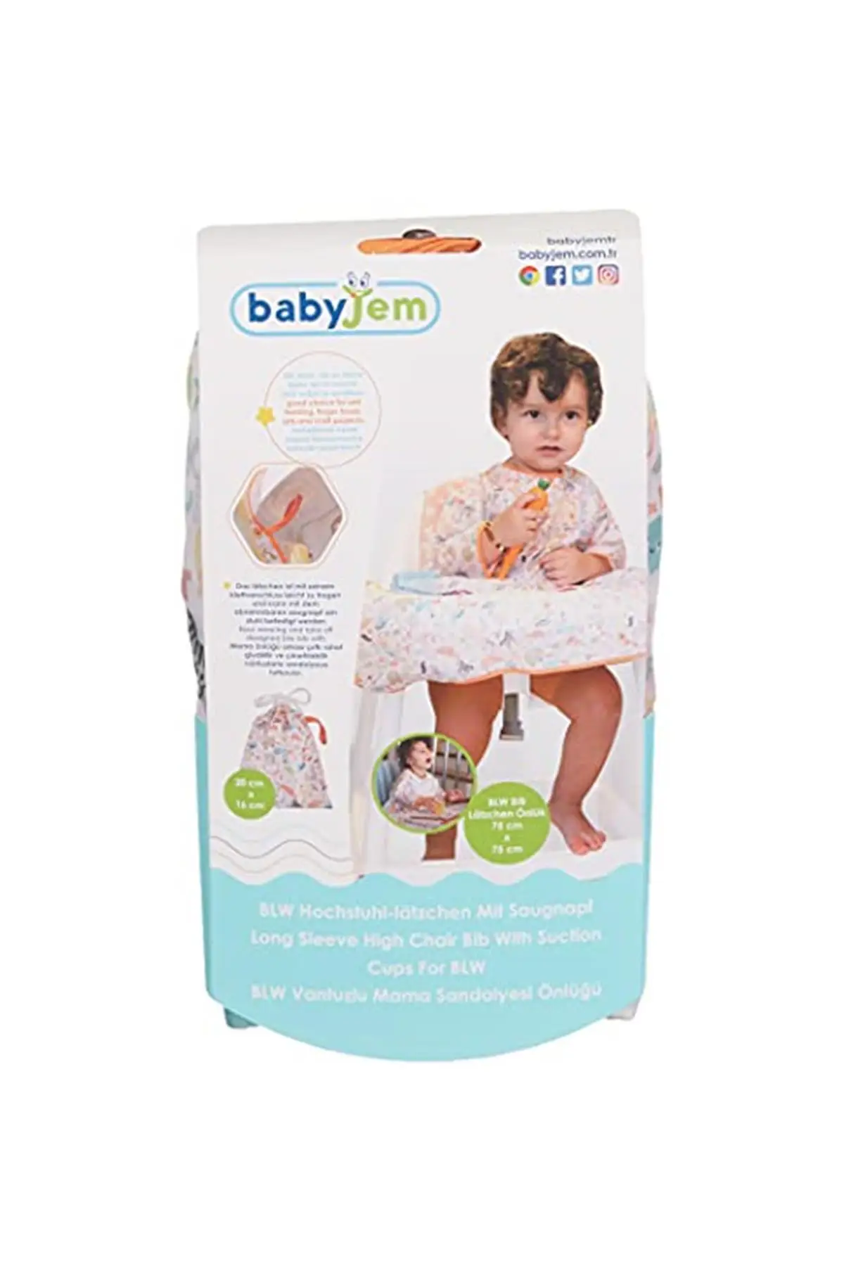 

Brand: Babyjem Blw Bib And Bag Category: Bib