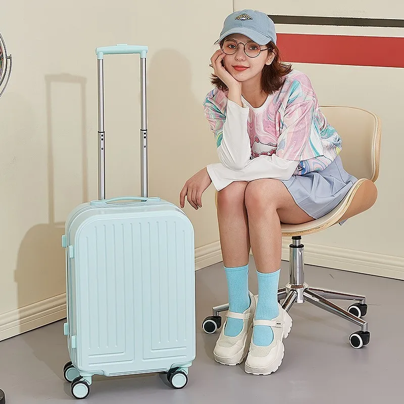 20/22/24/26/28 inch Travel suitcase on wheels rolling luggage Women carry ons suitcase cabin trolley case lightweight luggage