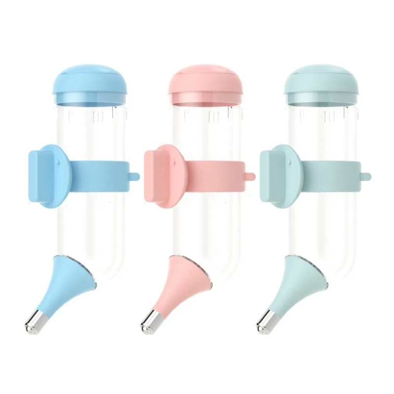 

Hanging No-Drip 350/500ml Water Dispenser Gravity Feed Bottle for Dog Pet