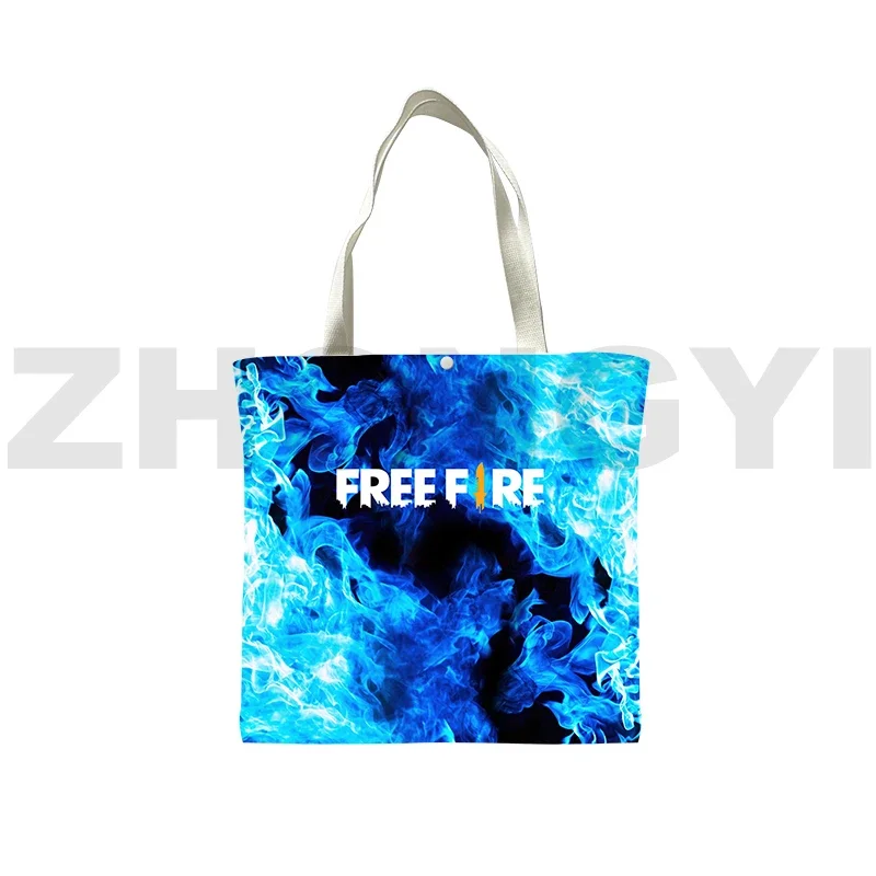 Популярные сумки 3D Free Fire Garena дорожные сумки-тоут для женщин сумка через плечо в