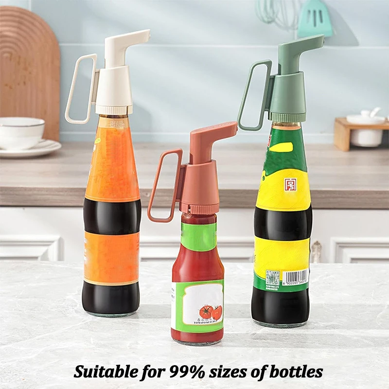 Многофункциональный диспенсер с ручкой для томатного кетчупа уксуса сиропа и