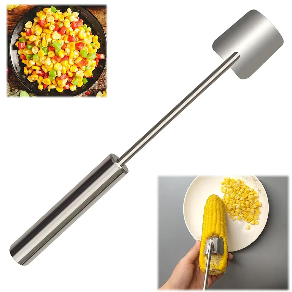 Овощечистка для кукурузы из нержавеющей стали легко очищаемая молотарка