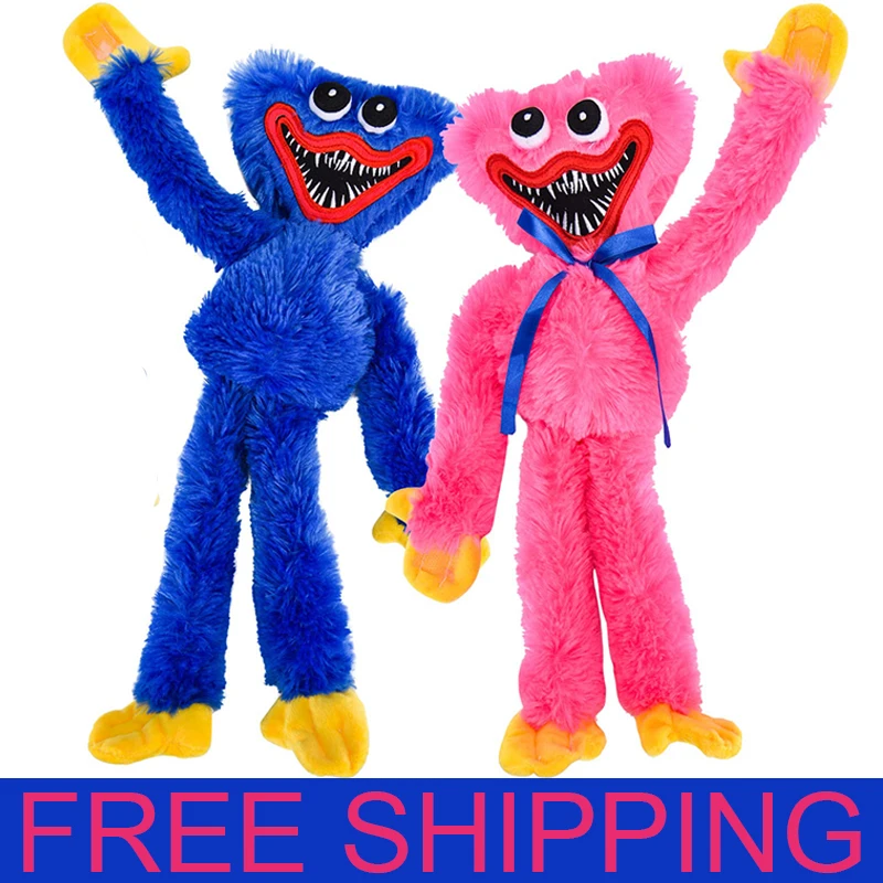 

40cm Huggy Wuggy Plush Toy Free Shipping Poppy Playtime Game Scary Toy Peluche Toys Soft Gift Toys for Kids Christmas Plush Doll