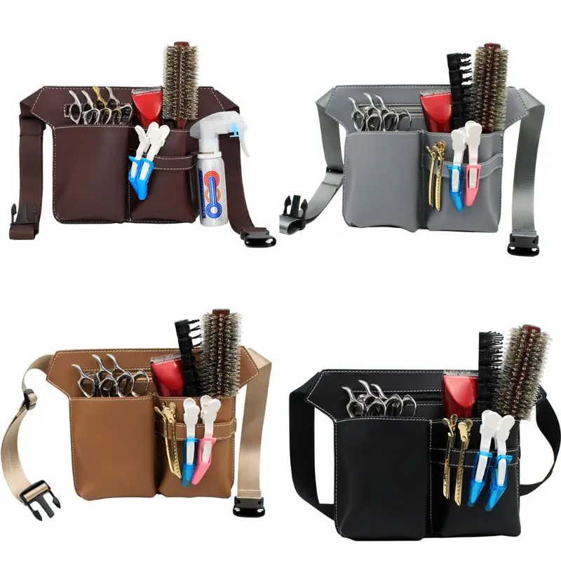 

Professional Barber Scissors Bag Waist Pack Pouch Hairdressing Hair Salon Tool