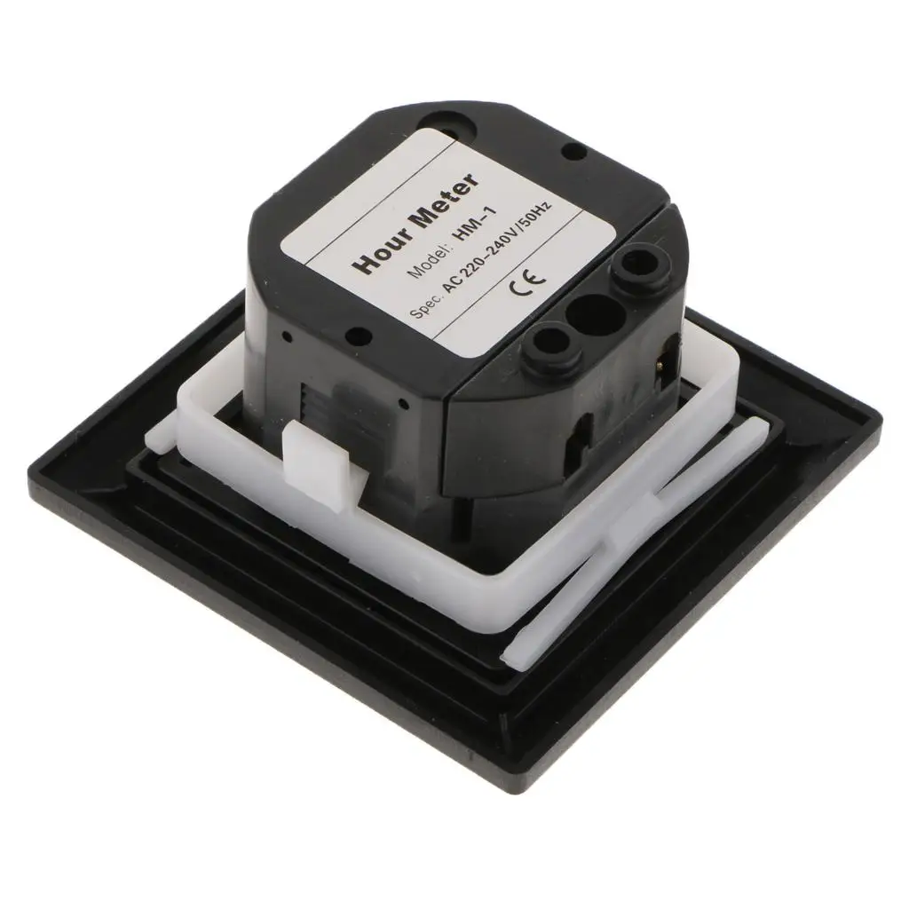 

Time Counter Digital 0-99999.Meter Hourmeter Gauge AC220-240V