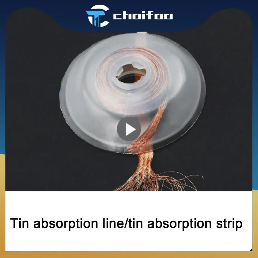 

No Cleaning Tin Absorption Strip Cp-1015/2015/3015 Tin Absorbing Tape Special For Soldering Tin Getter Wire Copper Braid