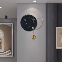 home luxury living room art wall clock creative simple wall watches decoration fashion modern wall hanging pedant household