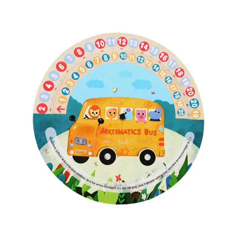 

Math Activity Toys Counting Montessori Math Toys 1-20 Numbers Board Toy Preschool Learning For Toddlers And Kindergarteners Earl