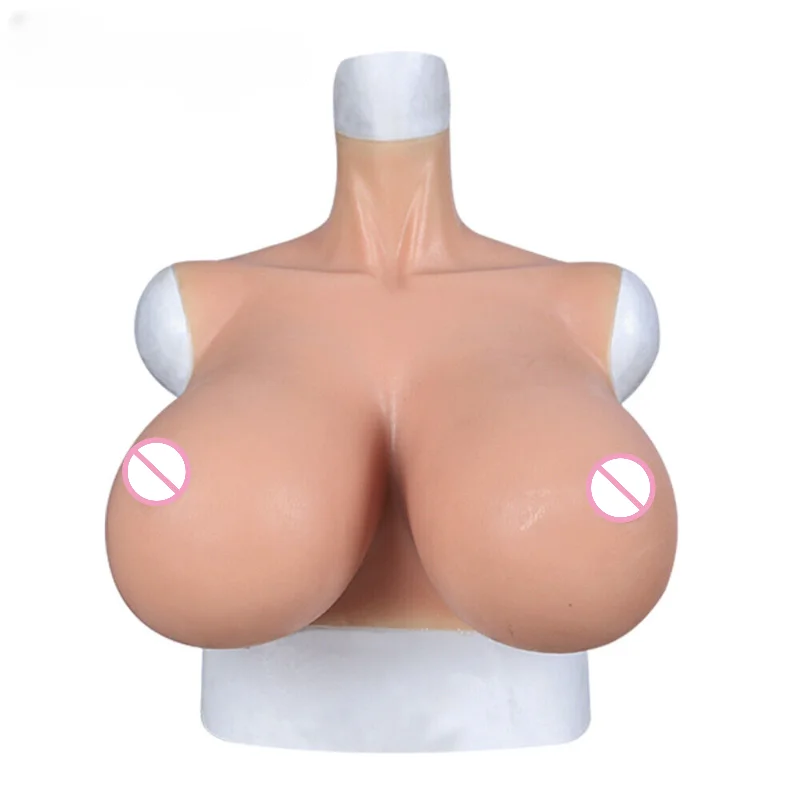 Silicone Breast S Cup Breast East West Shape for Crossdresser Drag Queen Event Performance Clothing