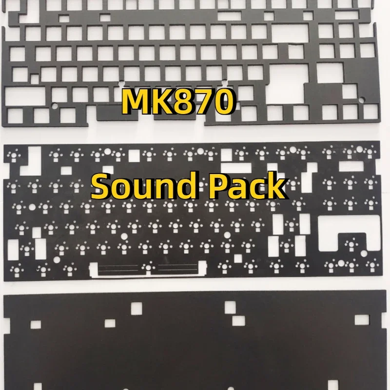 Mk870 звуковой пакет/POM/PC местоположение пластины/сэндвич хлопок/Ixpe подставка