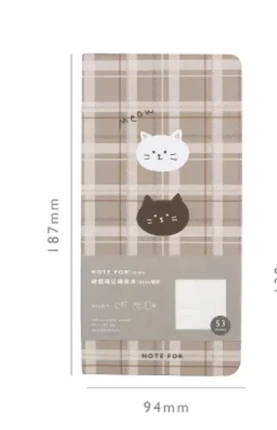 

Еженедельный блокнот с твердой обложкой Корейская Канцелярия