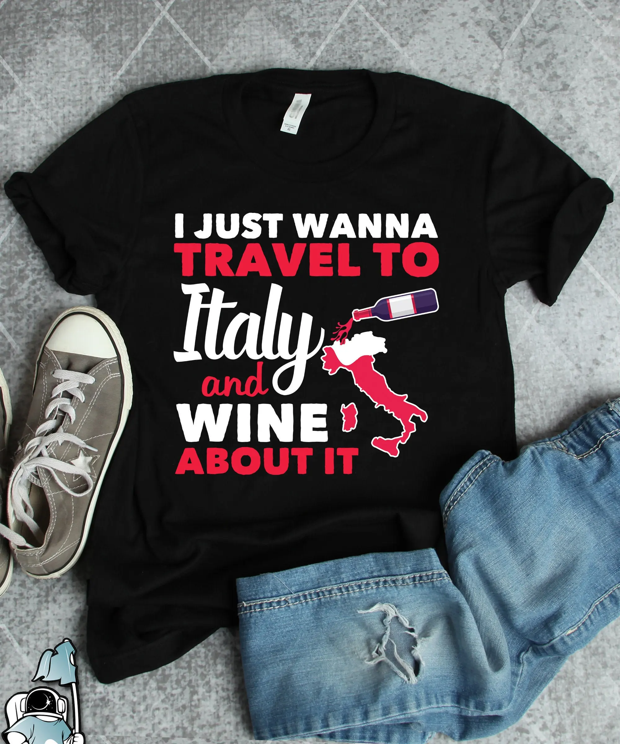 Футболка PEDRAZA из хлопка красного цвета