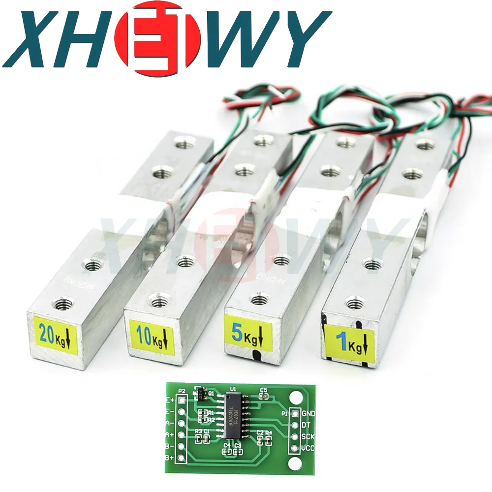 Малый диапазон давления нагрузки 1 кг 5 10 с модулем веса HX711AD