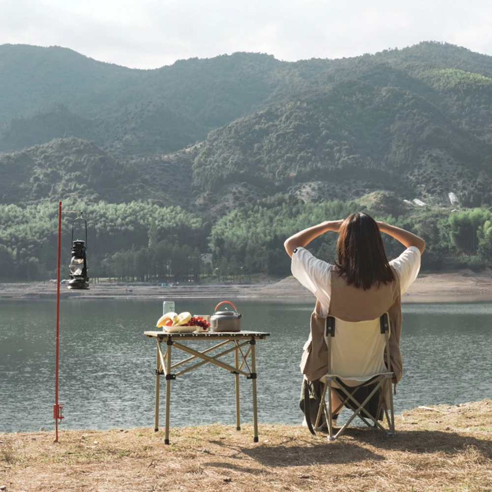 Складной стул для кемпинга портативный маленький путешествий складной улицы из