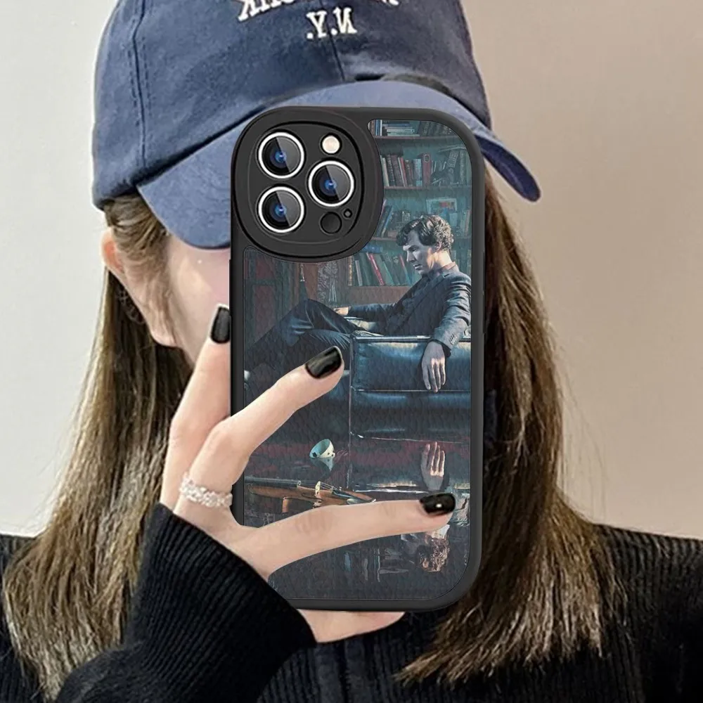Чехол для телефона B-Benedict Cumberbatch из жесткой кожи iPhone 16 15 14 13 12 Mini 11 Pro Max Xs X Xr 7 8 Plus Fundas