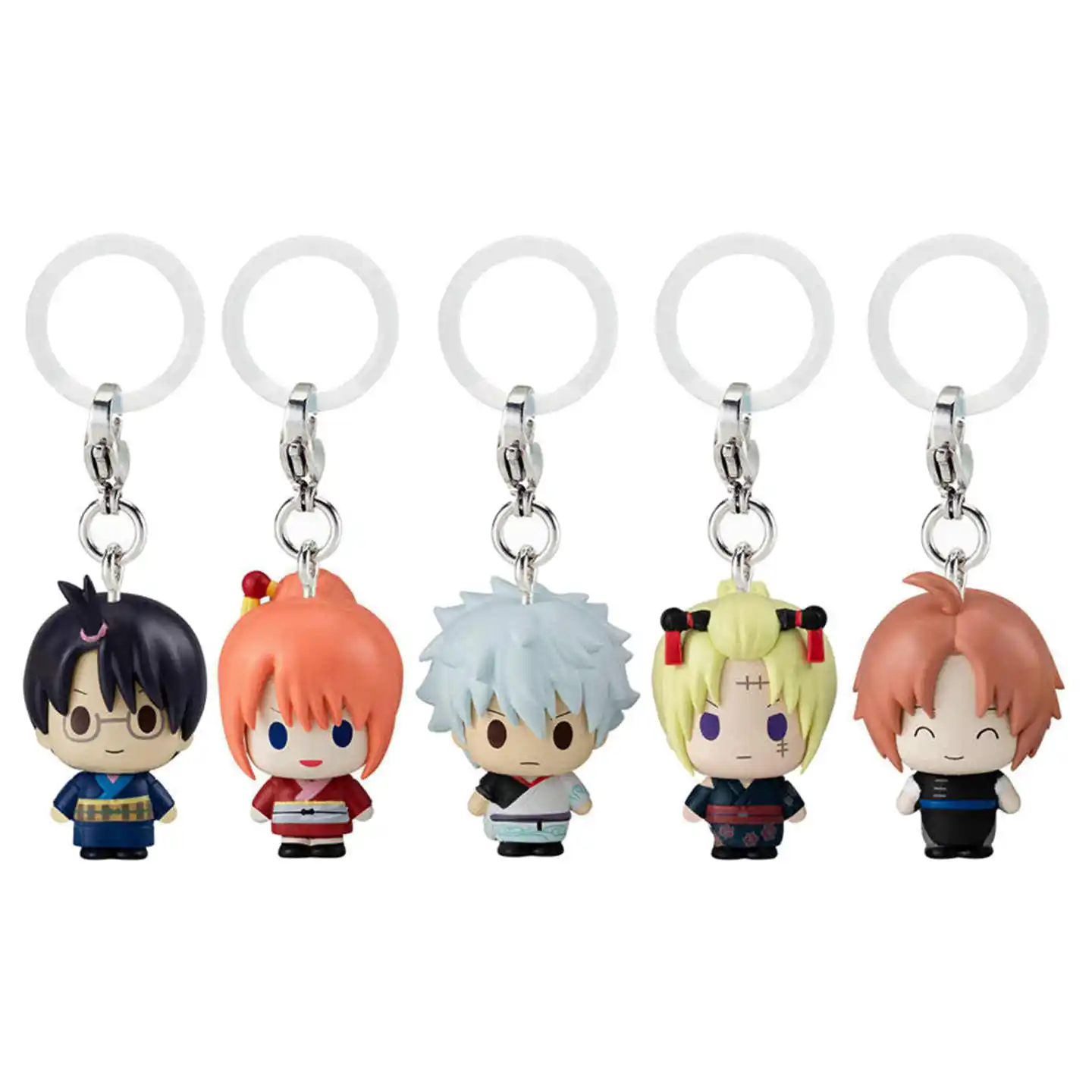 Брелок-подвеска Bandai Gashapon Gintama Yoshiwara Enjou в стиле чиби для фанатов аниме, коллекционный декоративный сувенир. (art.: 3920dccba8c83) - 3920dccba8c83