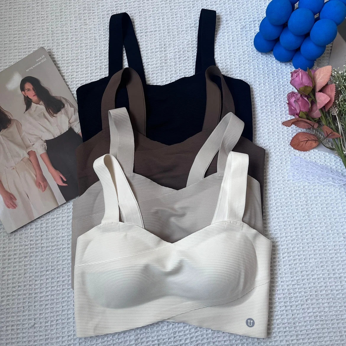 Новинка 620 женский топ с V-образным вырезом широким плечевым ремнем и