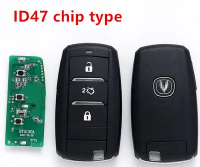 

Автомобильный БЕСКЛЮЧЕВОЙ смарт-ключ 434 МГц с чипом 4D60/8A/ID47 для Changan CS35 CS55 CS75 V7 Linmax Raeton CS95 Eado Alsvin A800