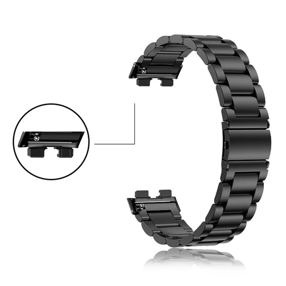 Ремешок из нержавеющей стали для Huawei Band 9 браслет 8 ремешок аксессуары