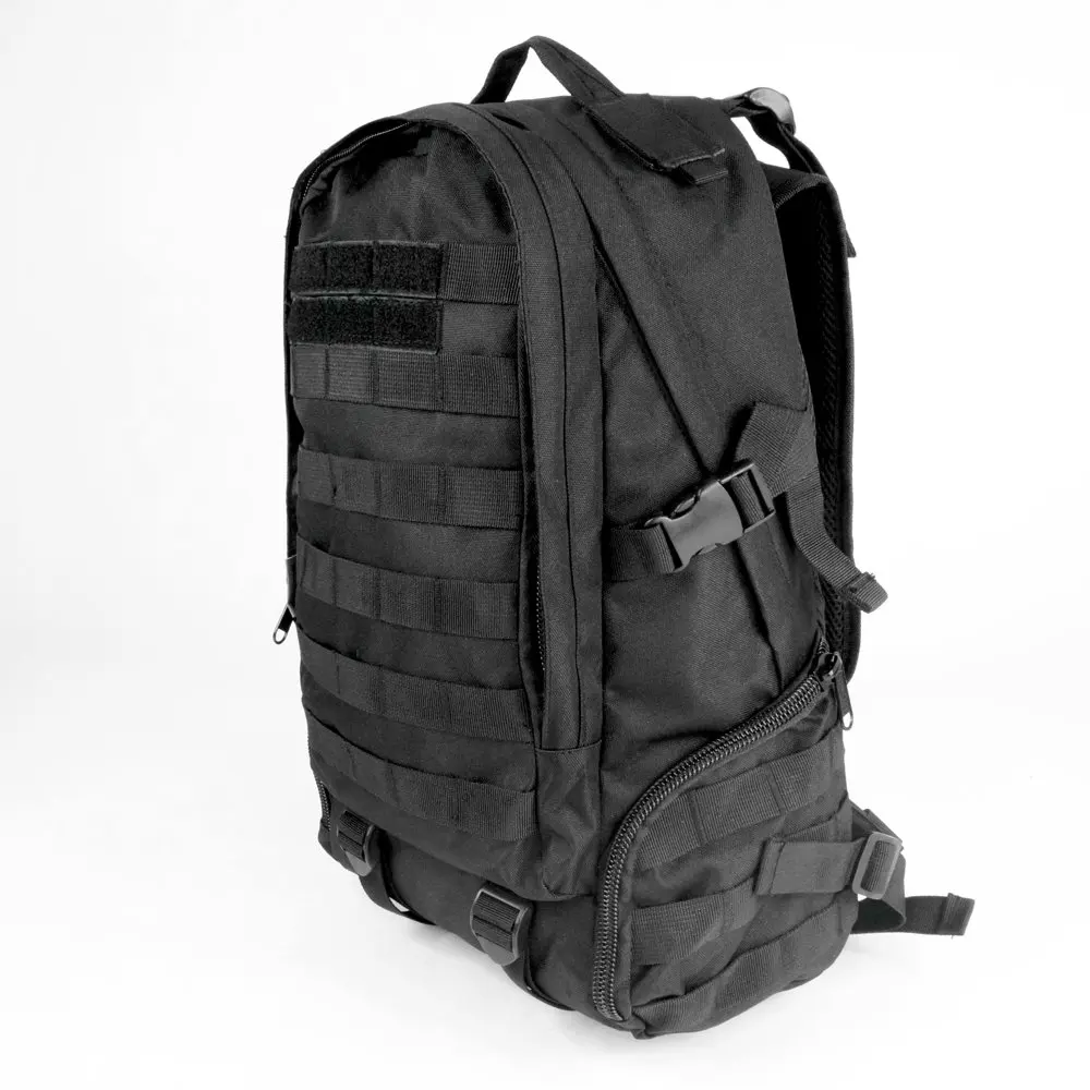 Tactical Backpack Molle Travel Rucksacks for School Outdoor Camping Hiking Trekking Black