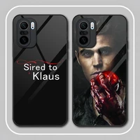 the vampire diaries phone case glass for xiaomi 12pro 11 t x 10s 10i 10t ultra 8 9 9t se pro note 10pro poco f3 m3 m4pro