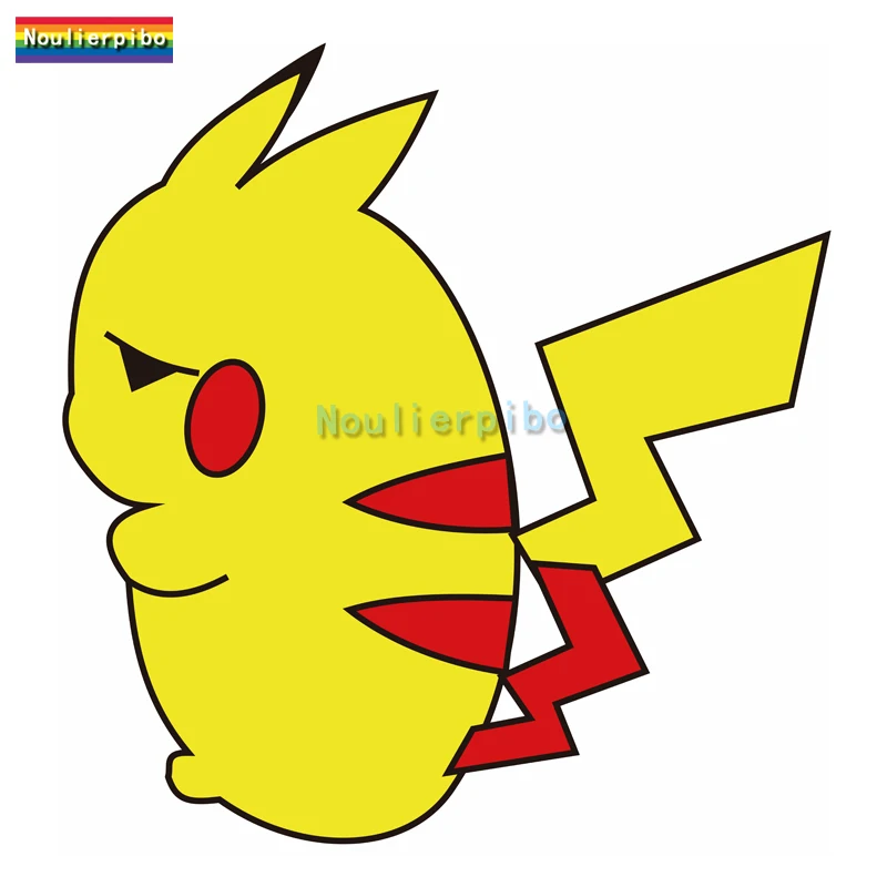 Мультяшный Аниме Покемон наклейка Пикачу Абу змея камень птеродактил