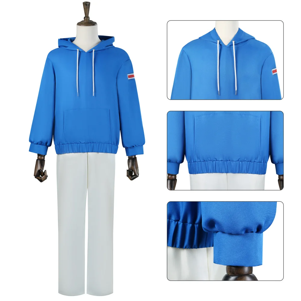 Аниме Asakura Shin Косплей Костюм Парики Наборы Хэллоуин Одежда