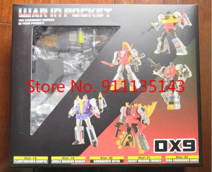 

Transformation Toys DX9 primary color Five Dragon Galvatron Model hobby collection Action Figure Deformation Holiday Gift