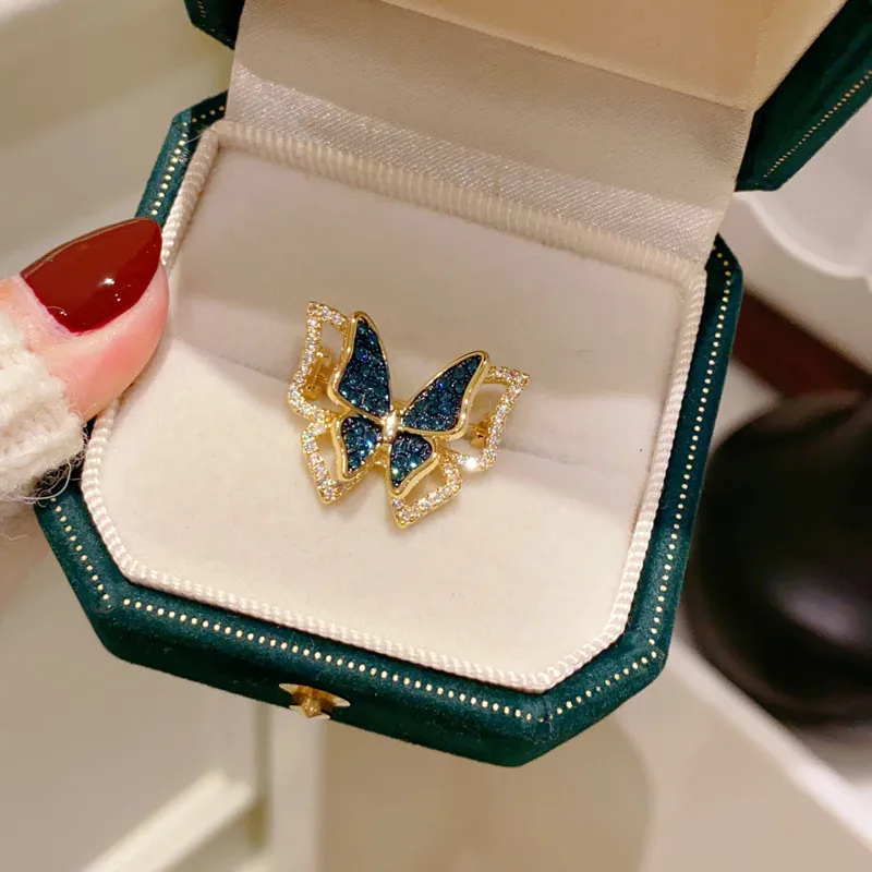 CC мини-булавки темно-синего цвета броши в корейском стиле корсаж