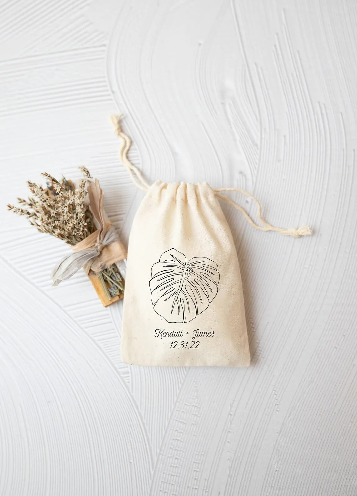 20 шт. тропические Свадебные сувениры-Добро пожаловать в сумку с листом