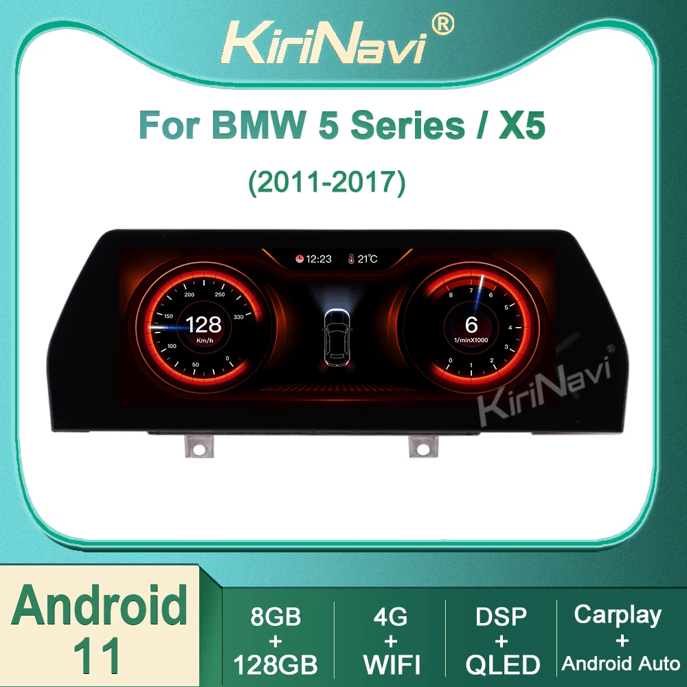 

Kirinavi For BMW 5 Series F10 F11 BMW X5 E70 X6 E71 2011-2018 Android 11 Car Radio DVD Player Auto GPS Navigation Stereo DSP 4G