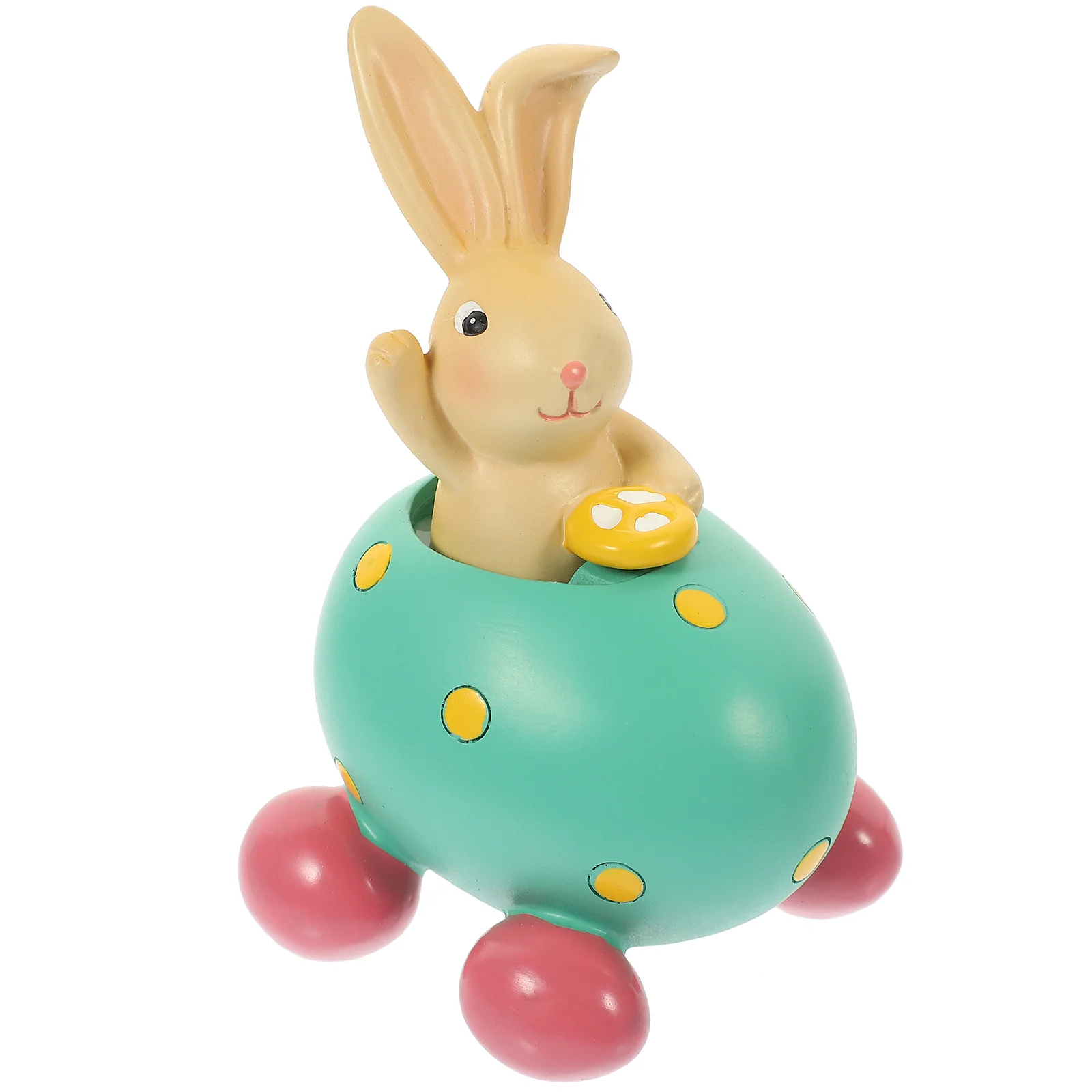 

Rabbit Year Statue Figurine Easter Bunny Decoration Animal New Chinese Zodiac Party Figure Decor Gift Figurines Supplies Favors