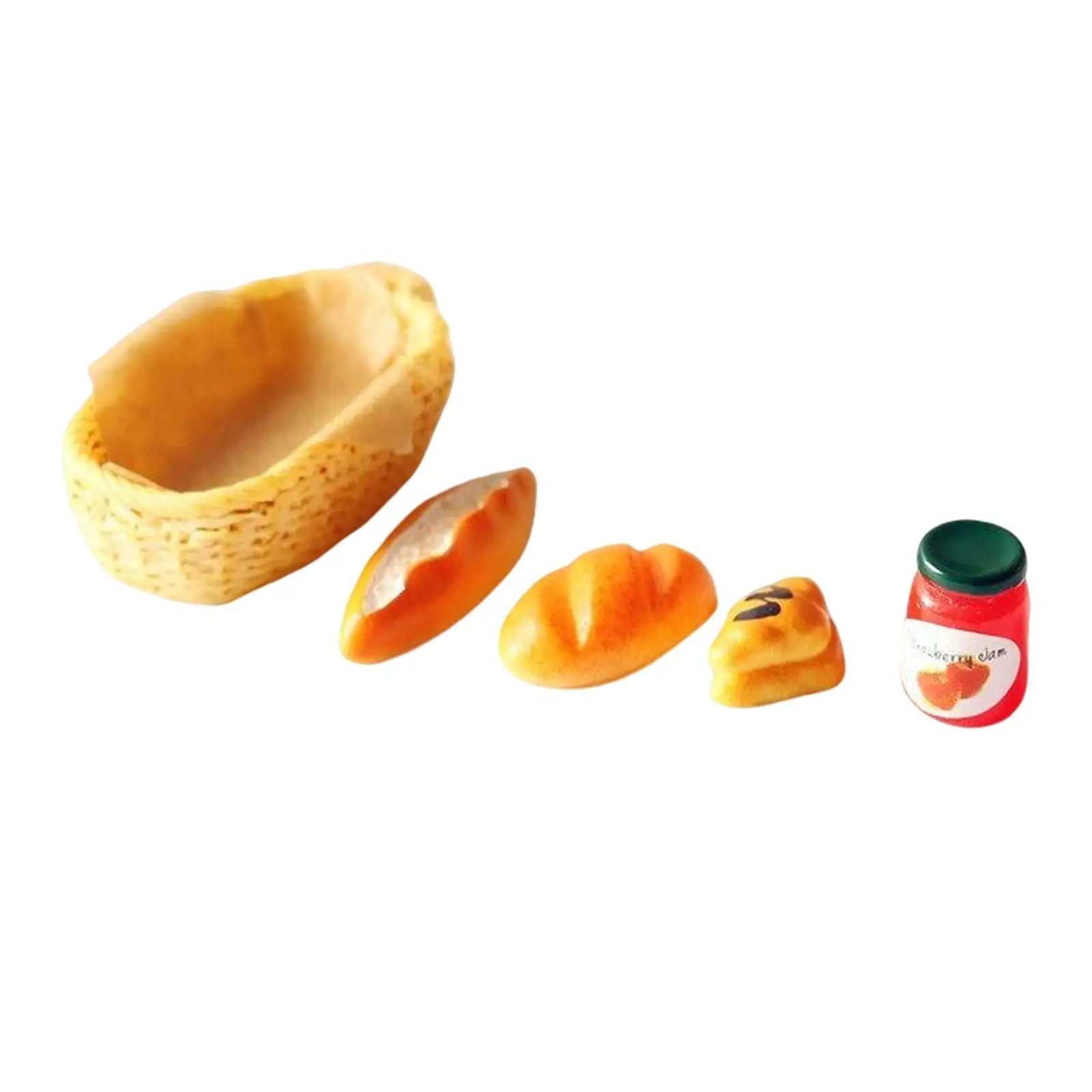 

Dollhouse Kitchen Toys Early Educational Toys Food Set for Holiday Gifts