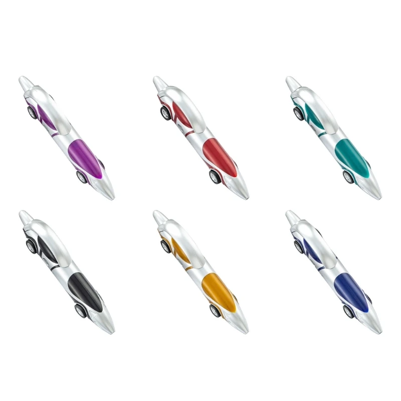

5Pcs Car Ballpoint Pen Cute Cartoon Racing Shaped Auto Car Shape Ballpoint Pen