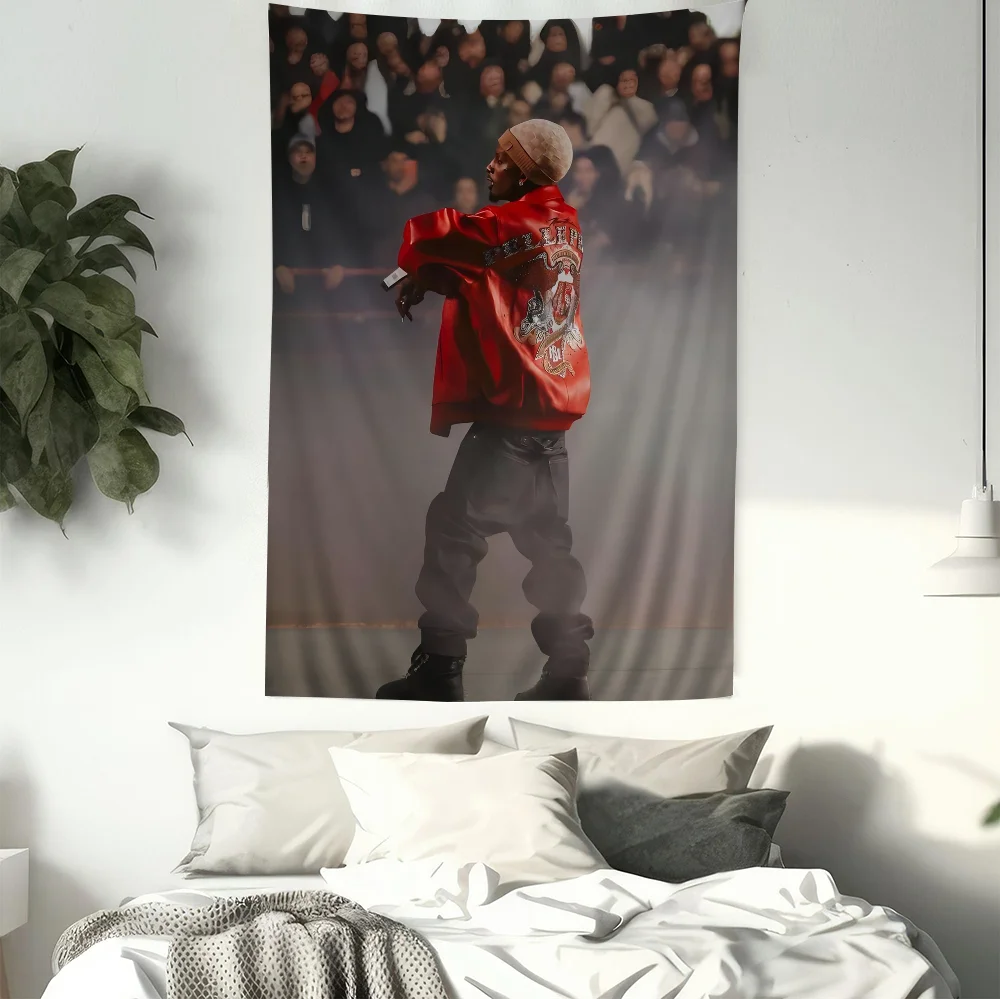 Music Star Playboi Carti Cartoon Tapestry Wall Hanging Decoration Household Home Decor
