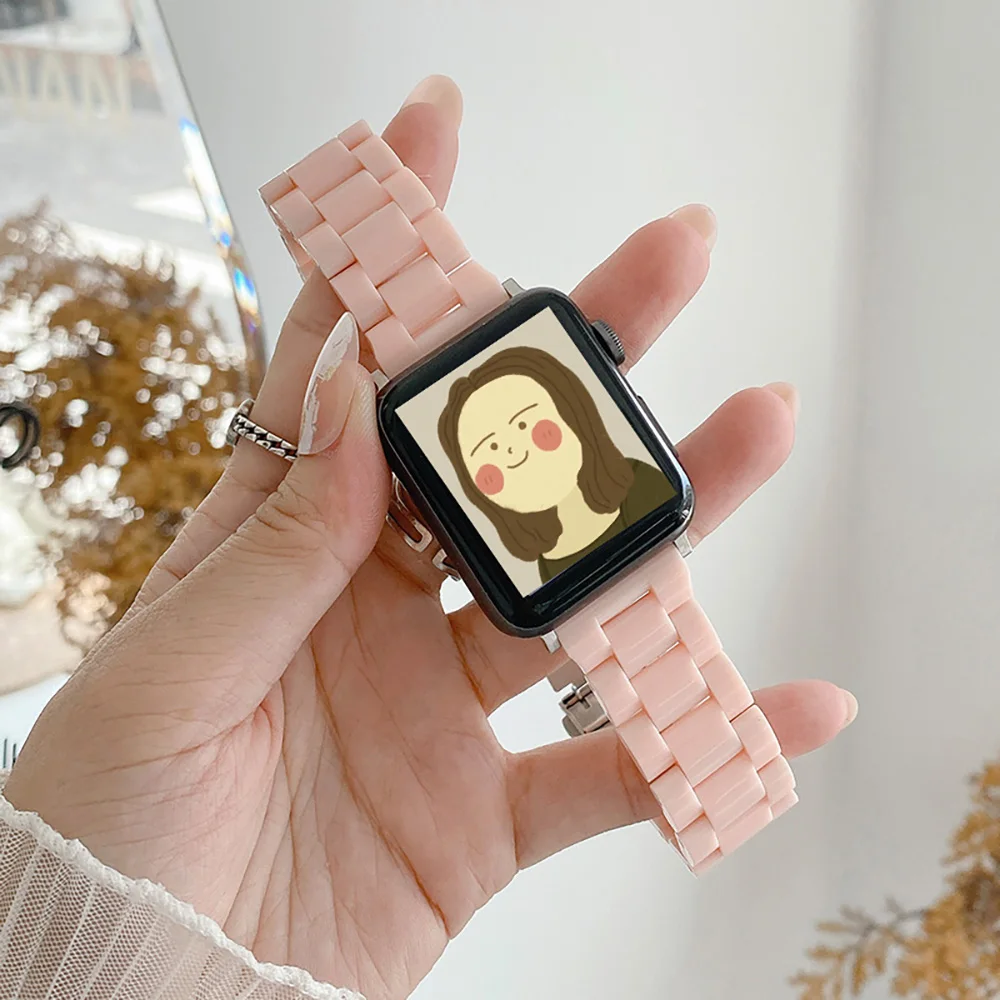 Ремешок на запястье с металлической пряжкой для Apple Watch IWatch Series 6 5 4 3 2 1 SE 42 мм 38 44 40