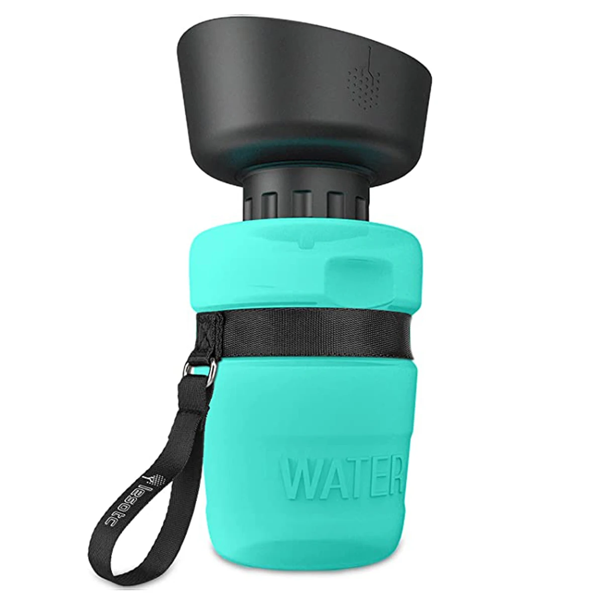 

Бутылка для воды для собак, 520 мл, бутылка для воды для собак со складной чашей, не содержит Бисфенол А, силиконовые бутылки для воды для собак...