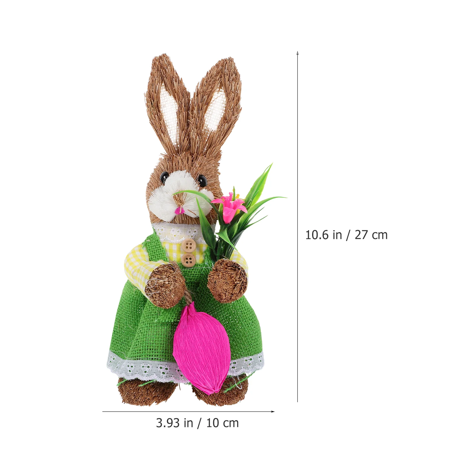 Пасхальный кролик фигурка орнамент статуя декор для вечеринки украшение