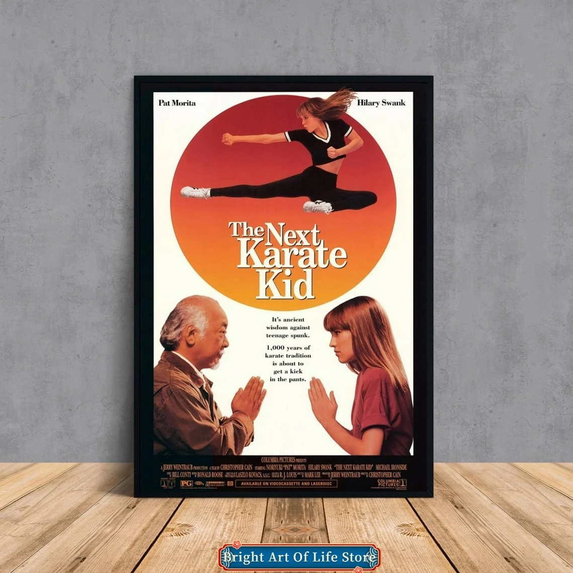 The Next Karate Kid (1994) Классический постер фильма Обложка фото холст печать квартира