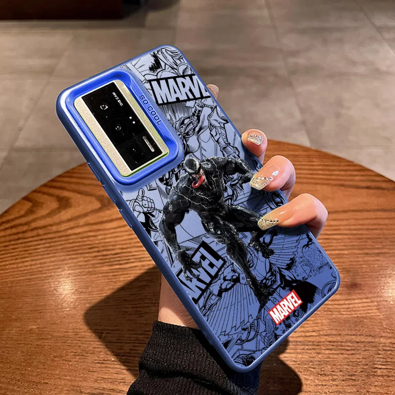 Marvel Venom Colorful Phone Case For Xiaomi Mi 14 13 12 11 A1 Redmi 12R 10X 13C 10A 9T 9C 8A A2 Plus Lite Funda Cover Shell Capa