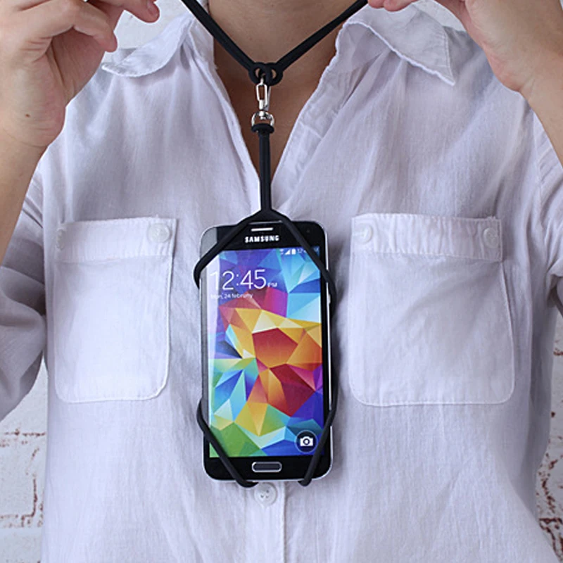 Phone Lanyard Case  For iphone 6S 7 8 Plus X XR XS 11 Pro Max For keys phones key lanyard neck key lace neck phone cord lanyard